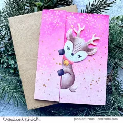 Hero Arts Fancy Dies - Peeking Reindeer