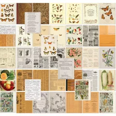 Color Swatch: Peach - 6x8 Collage Sheets