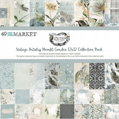 Vintage Artistry - Moonlit Garden - 12x12 Collection Pack