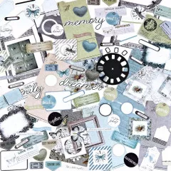 Vintage Artistry - Moonlit Garden - Ephemera Bits