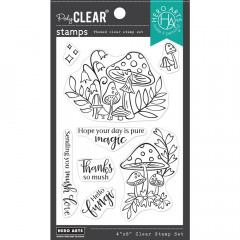 Hero Arts Clear Stamps - Hello Fungi