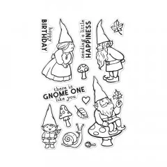 Hero Arts Clear Stamps - Happy Gnomes