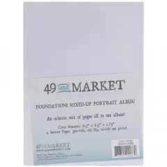 49 And Market - Foundations Mixed Up Album - Portrait, White