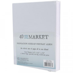 49 And Market - Foundations Mixed Up Album - Portrait, White