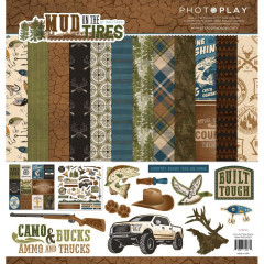 PhotoPlay - Mud On The Tires - 12x12 Collection Pack