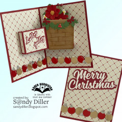 Karen Burniston Die - Christmas Border 1