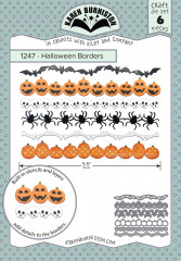 Karen Burniston Die - Halloween Border