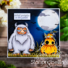 Stamping Bella - Cling Stamps - Oddball Yeti