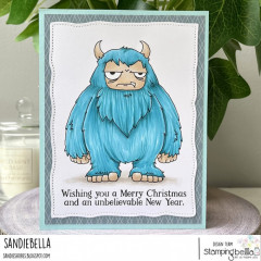 Stamping Bella - Cling Stamps - Oddball Yeti