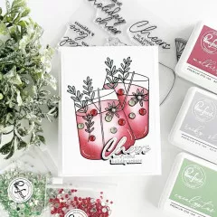 Pinkfresh Studio - Clear Stamps - Holiday Spirit