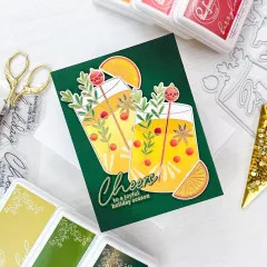 Pinkfresh Studio - Cutting Die - Holiday Spirit