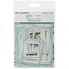 49 and Market - Color Swatch: Teal Frame Set