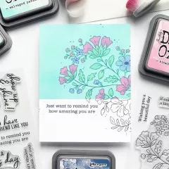 Pinkfresh Studio - Clear Stamps - Beautiful Day