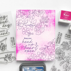 Pinkfresh Studio - Clear Stamps - Beautiful Day