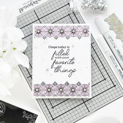 Pinkfresh Studio - Cutting Die - Medallion Border