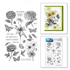 Simon Hurley Clear Stamps - Beautiful Blooms