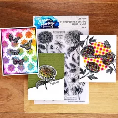 Simon Hurley 6x6 Stencil - Polka Dot Assortment