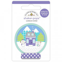 Doodlebug Shaker-Pops - Winter Wonderland