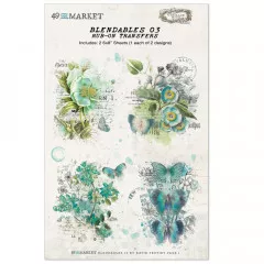 49 And Market - Essentials - Blendables - 6x8 Rub-On Transfer