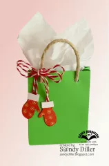 Karen Burniston Die - Mini Gift Bag