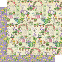 Grow With Love - Designpapier - Tip Toe Through The Tulips