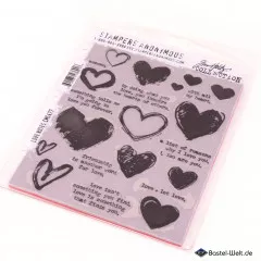 Cling Stamps by Tim Holtz - Love Notes