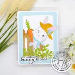 Hero Arts Fancy Dies - Peeking Bunny