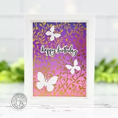 Hero Arts Fancy Dies - Butterfly Foliage