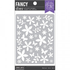 Hero Arts Fancy Dies - Flower Pattern