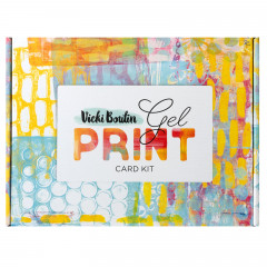 Vicki Boutin - Mixed Media Card Kit - Gel Print