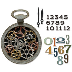 Thinlits Die by Tim Holtz - Vault Watch Gears