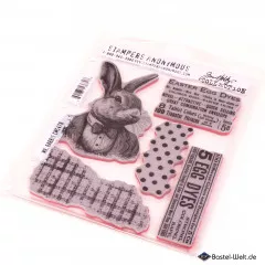 Cling Stamps by Tim Holtz - Mr. Rabbit