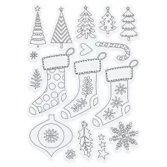 Clear Stamps - A Candy Cane Christmas 3 Stocking