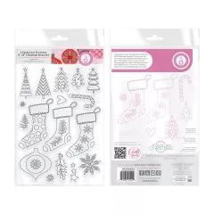 Clear Stamps - A Candy Cane Christmas 3 Stocking