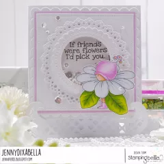 Stamping Bella - Cling Stamps - Bundle Girl Is A Flower