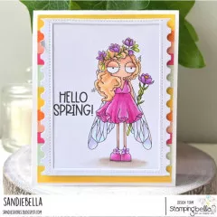 Stamping Bella - Cling Stamps - Oddball Spring Fairy