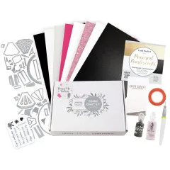Tonic Studios - Set Di Fustelle Alfabeto Duocap Initials Pretoris (Scegli A-N O O-Z) - 13 Lettere In Acciaio Inox Per Scrapbooking