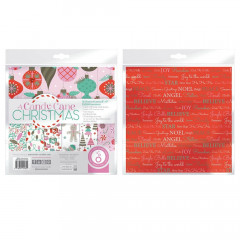 Tonic Studios - 8x8 Art Pad - A Candy Cane Christmas