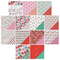 Tonic Studios - 8x8 Art Pad - A Candy Cane Christmas