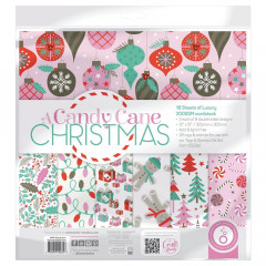 Tonic Studios - 12x12 Art Pad - A Candy Cane Christmas