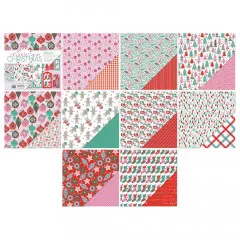 Tonic Studios - 12x12 Art Pad - A Candy Cane Christmas