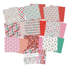 Tonic Studios - 12x12 Art Pad - A Candy Cane Christmas