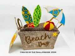 Karen Burniston Die - Tiny Accessories 4 - Beach