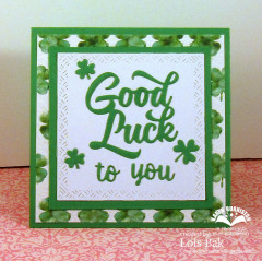 Karen Burniston Die - Good Luck