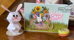 Karen Burniston Die - Happy Easter