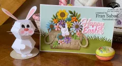 Karen Burniston Die - Happy Easter