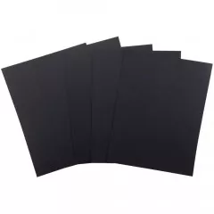 Harmony Hues - 8,5x11 Cardstock - Midnight Black