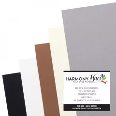 Harmony Hues - 12x12 Cardstock - Neutral