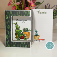 Clear Stamps - Botany Boutique - Cactus