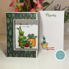 Clear Stamps - Botany Boutique - Cactus